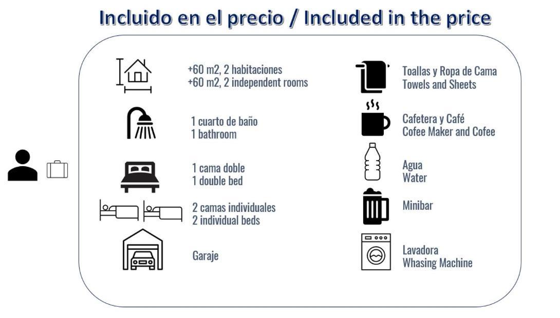 Apto 2 Habitaciones, Garaje Gratis Madrid Dış mekan fotoğraf